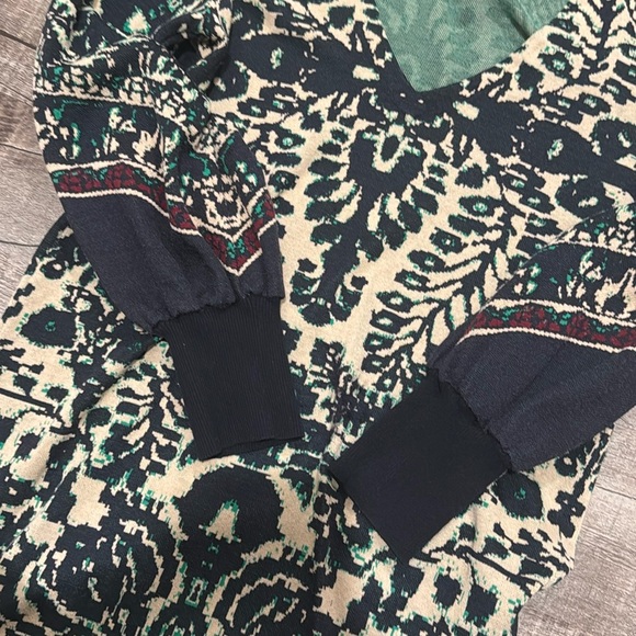 Free People - Musics & Lyrics Printed Mini Dress - Size Medium - Gently Used!! - Picture 10 of 11